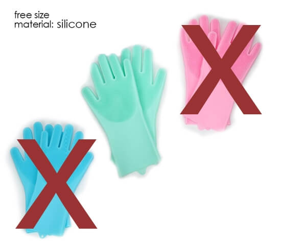 Silicone Washing Gloves