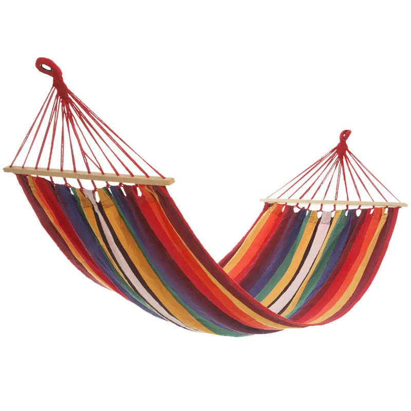 Hammock With Wood Edges