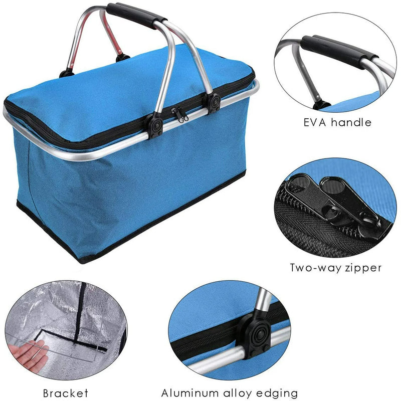 Picnic Foldable Isolated Basket