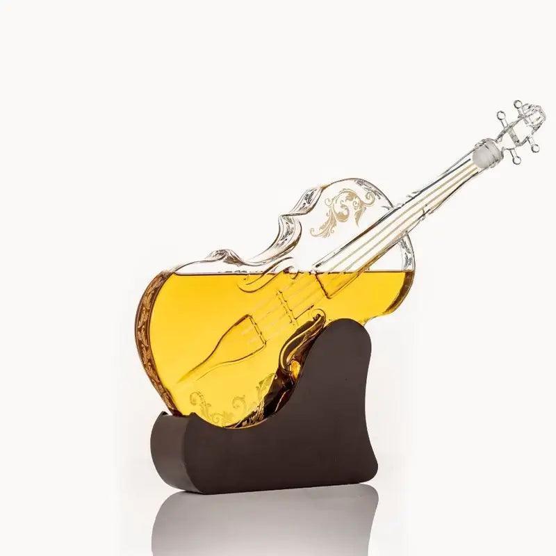 liqueur Glass Bottle - Violin