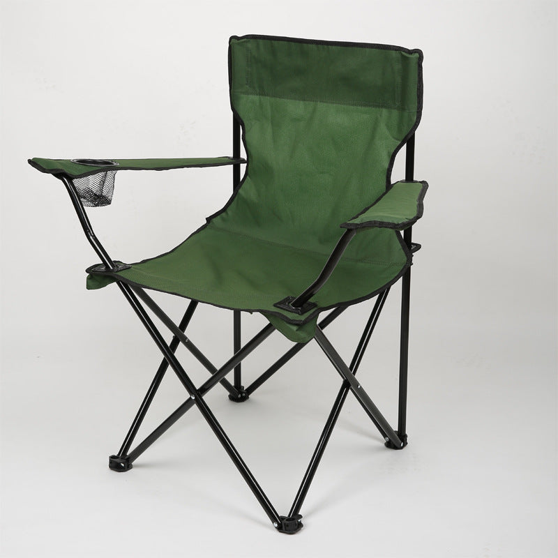 Outdoor Foldable Camping Chair - Green