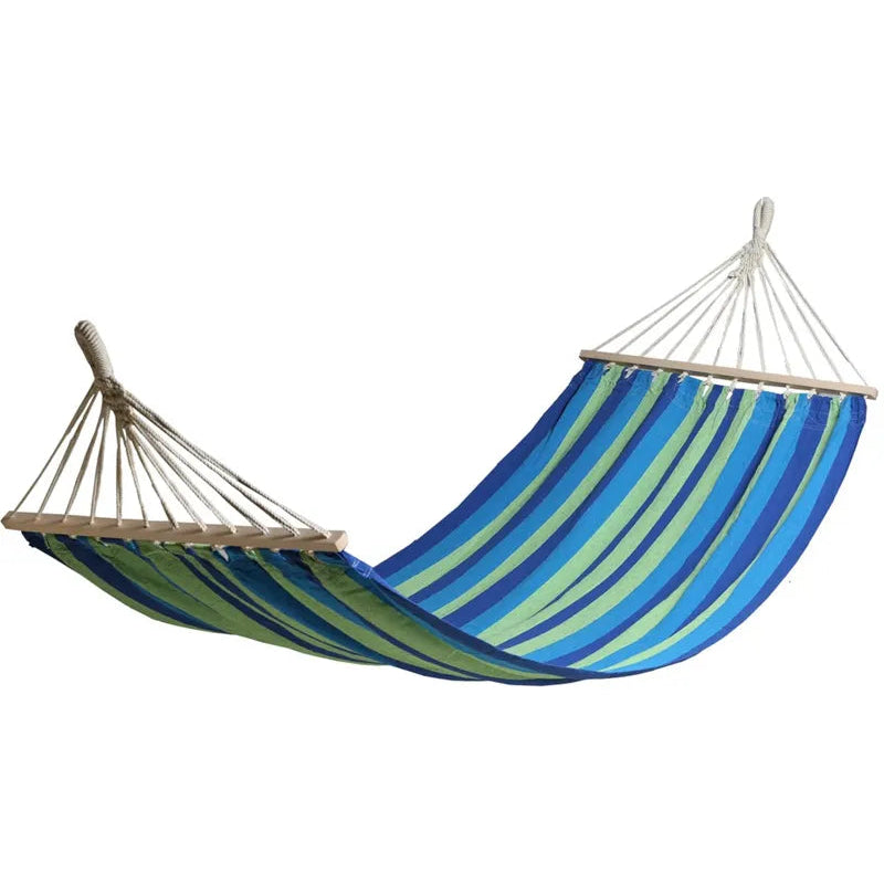 Hammock With Wood Edges
