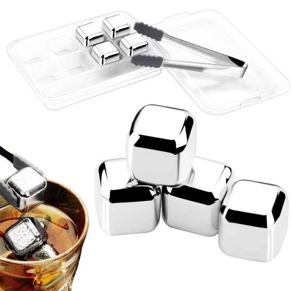 Stainless Steel Ice Cubes