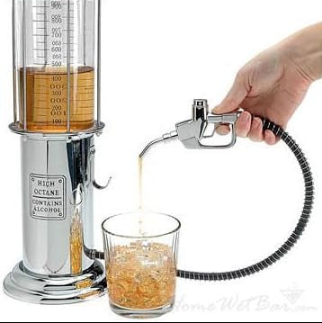 Liquor pump dispenser