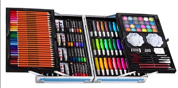 Coloring Art Set suitcase (145 Pcs)