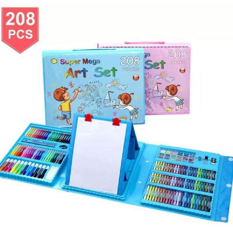 Art Coloring Set (208 Pcs)