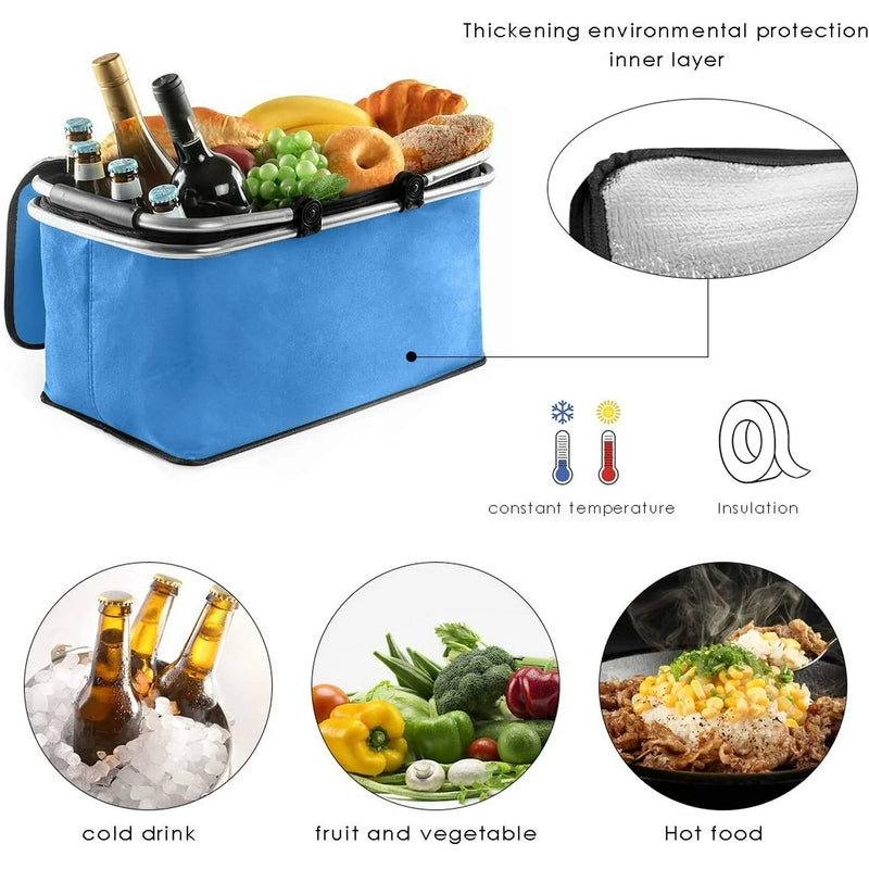 Picnic Foldable Isolated Basket