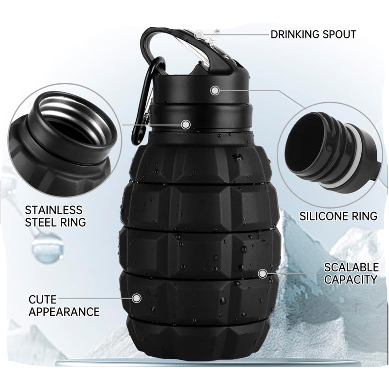Collapsible Silicon Water Bottle