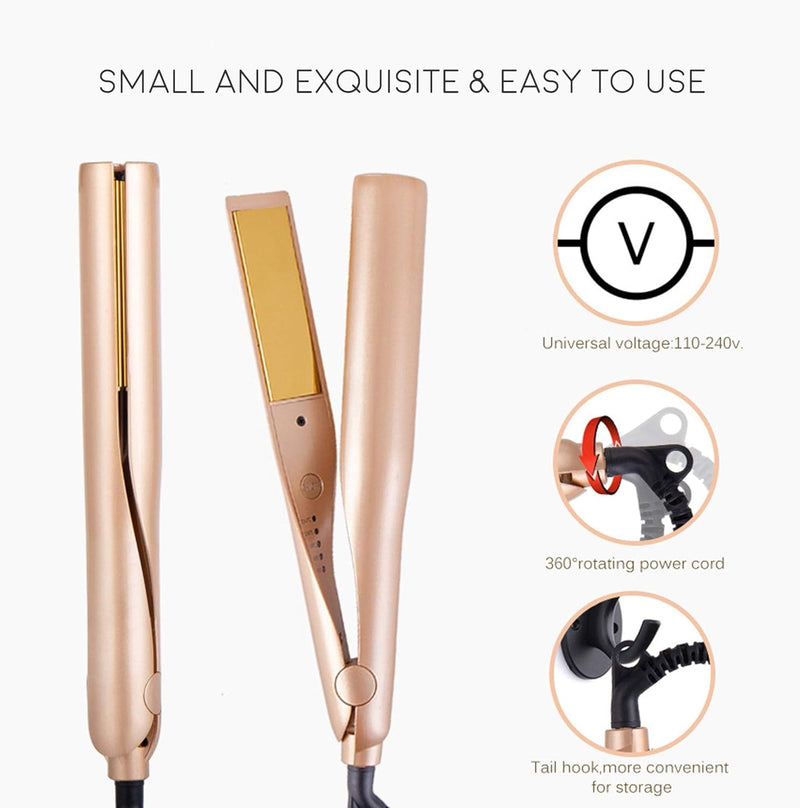 2 in 1 - Hair Straightener and Curlers