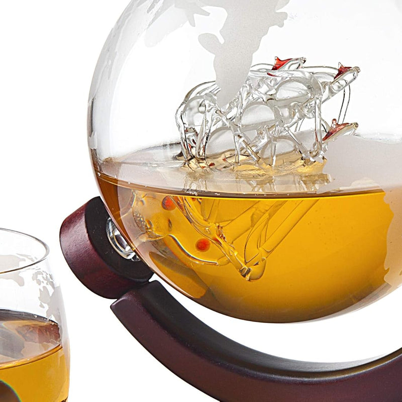 liqueur Glass Bottle - Globe