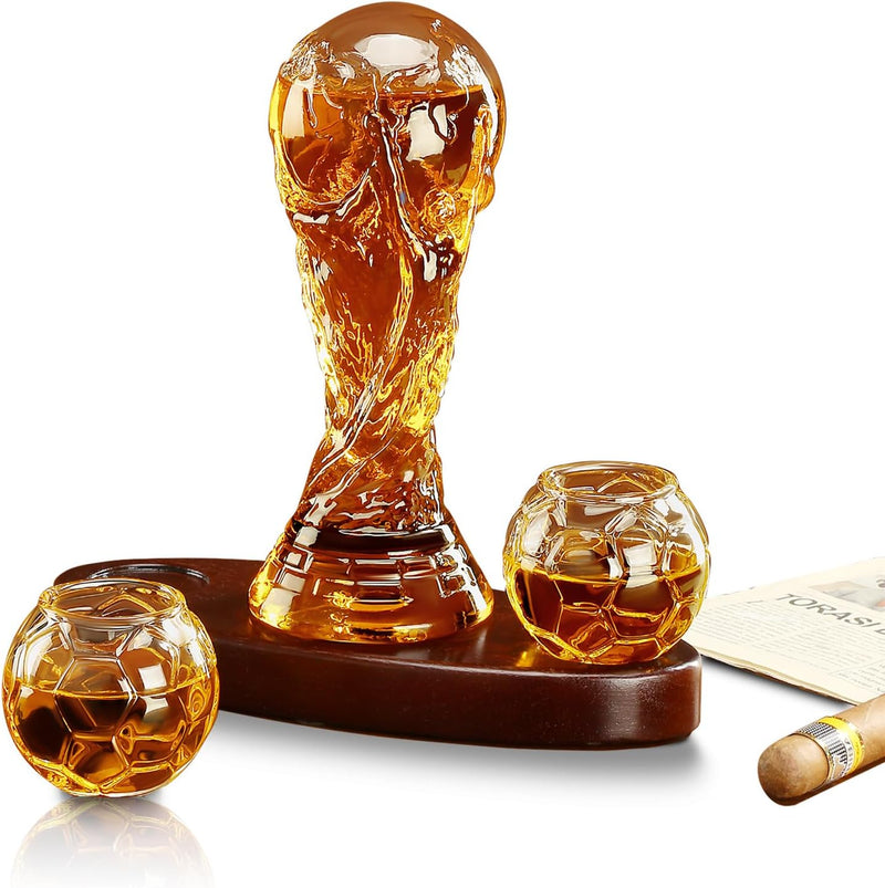 liqueur Glass Set - World Cup Trophy