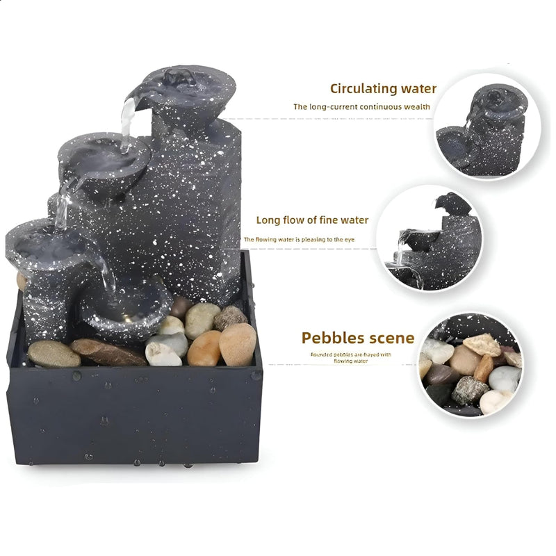 Sculpted Water Fountain