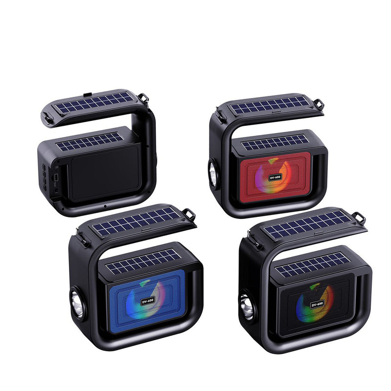 Solar Wireless Speaker - With Strong Flashlight