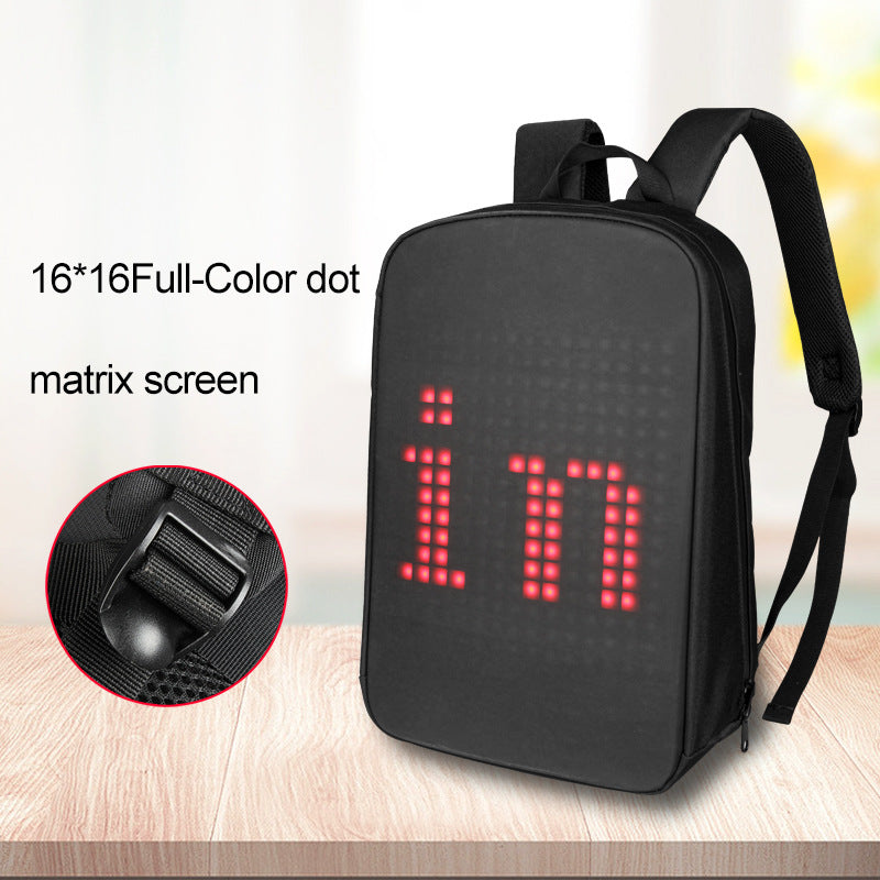 Backpack with Led Screen