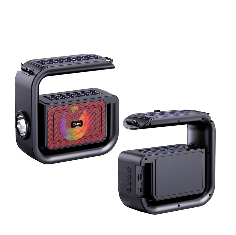 Solar Wireless Speaker - With Strong Flashlight
