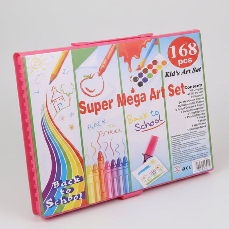 Art Coloring Set (168 Pcs)