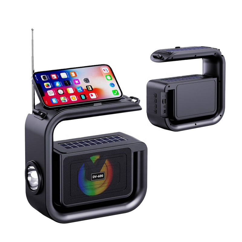 Solar Wireless Speaker - With Strong Flashlight