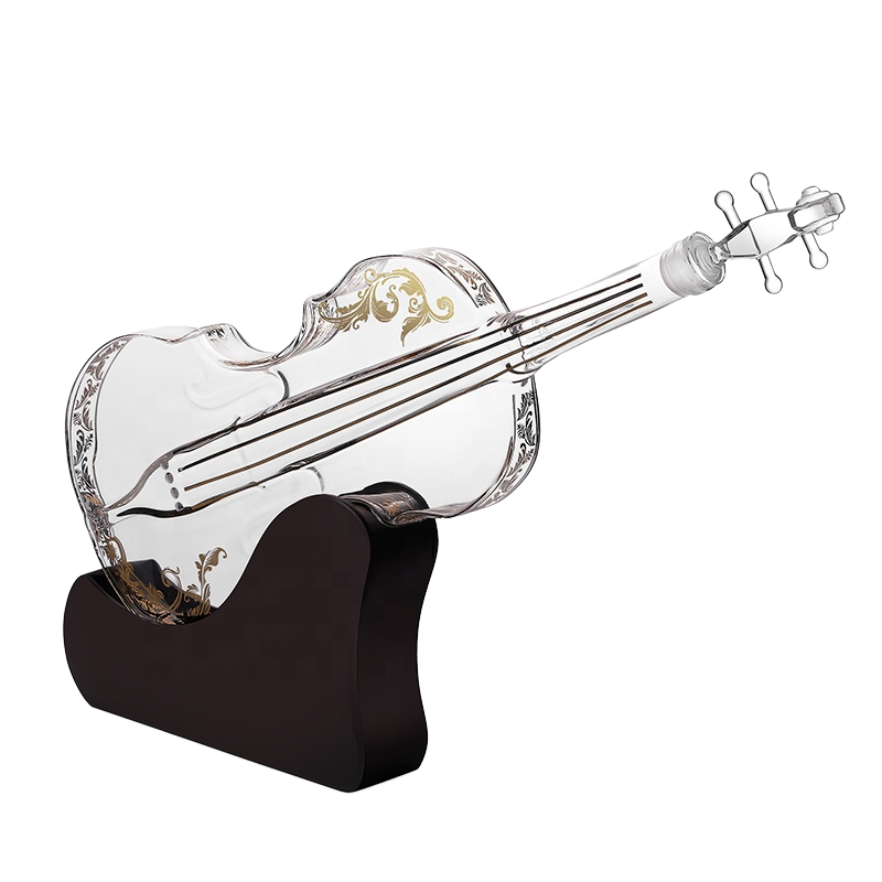 liqueur Glass Bottle - Violin