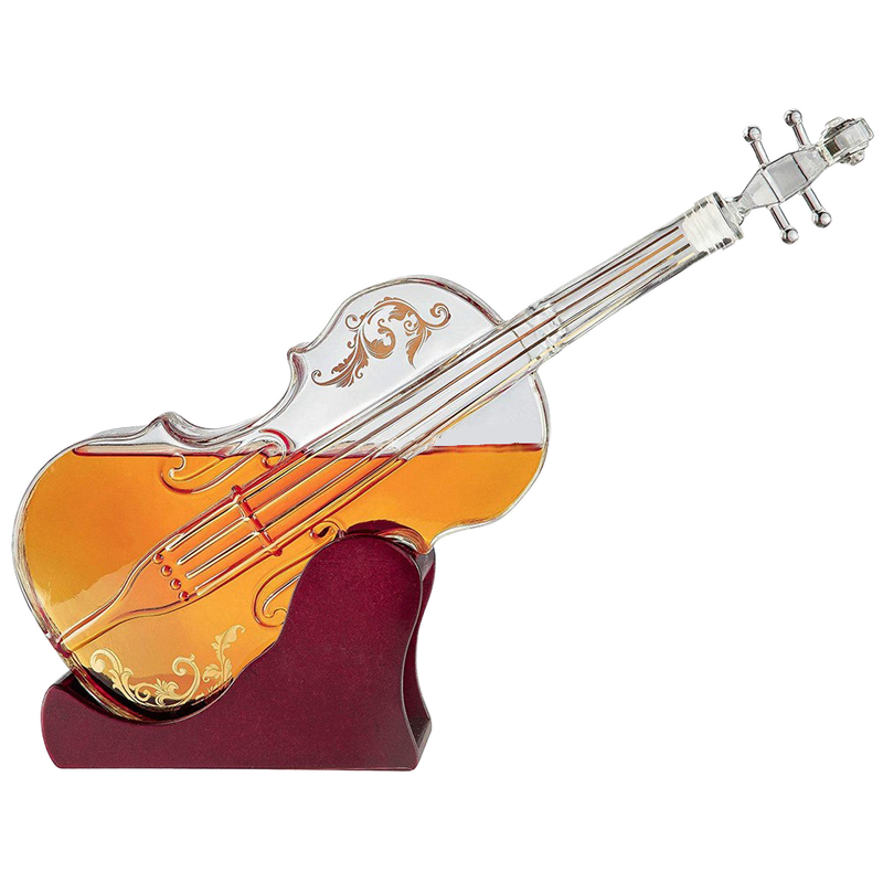 liqueur Glass Bottle - Violin