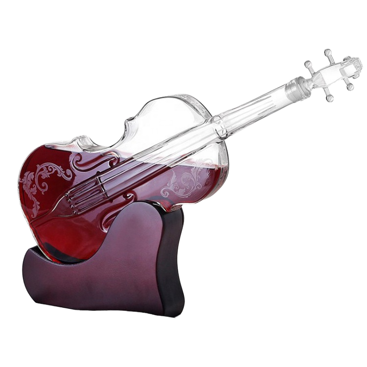 liqueur Glass Bottle - Violin
