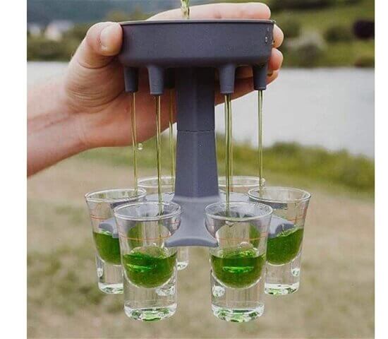 SHOT GLASS DISPENSER HOLDER
