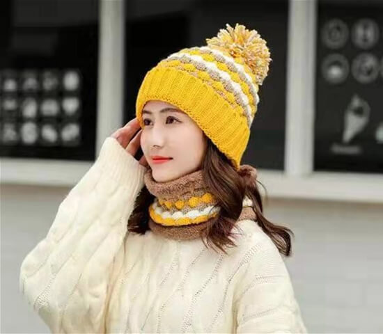 HAT SCARF SET OF 2 PCS
