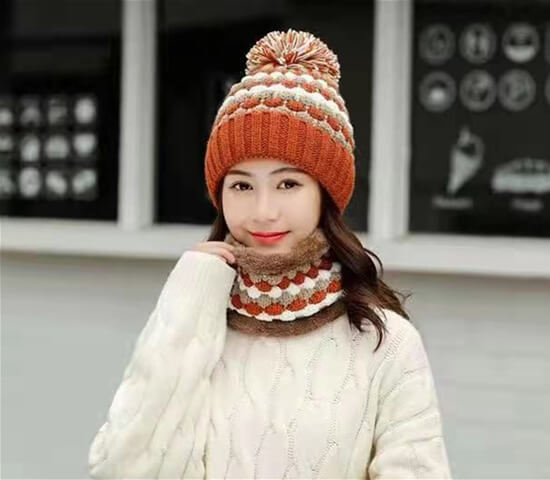HAT SCARF SET OF 2 PCS