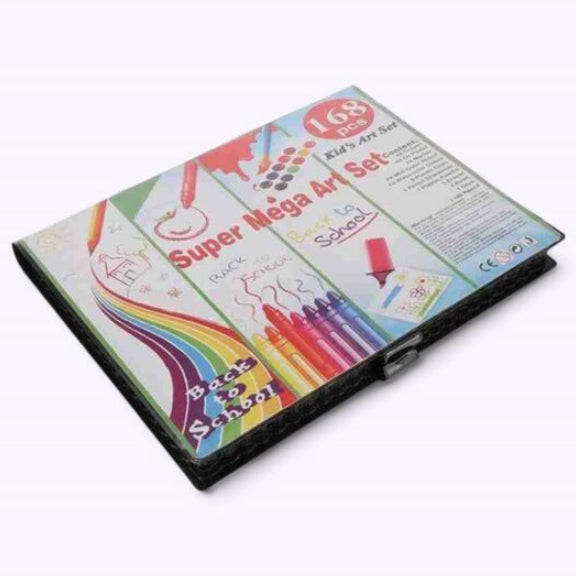 Art Coloring Set (168 Pcs)