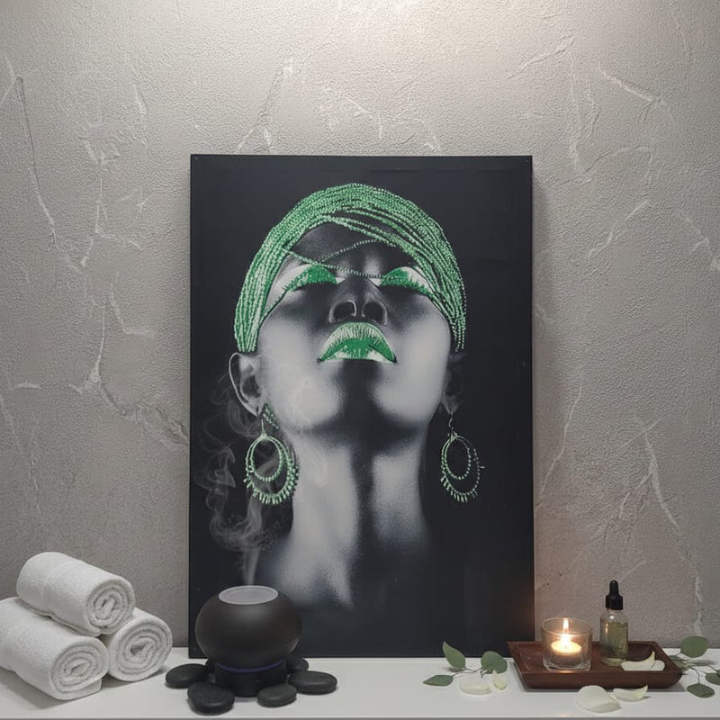 Wall Painting - Lady