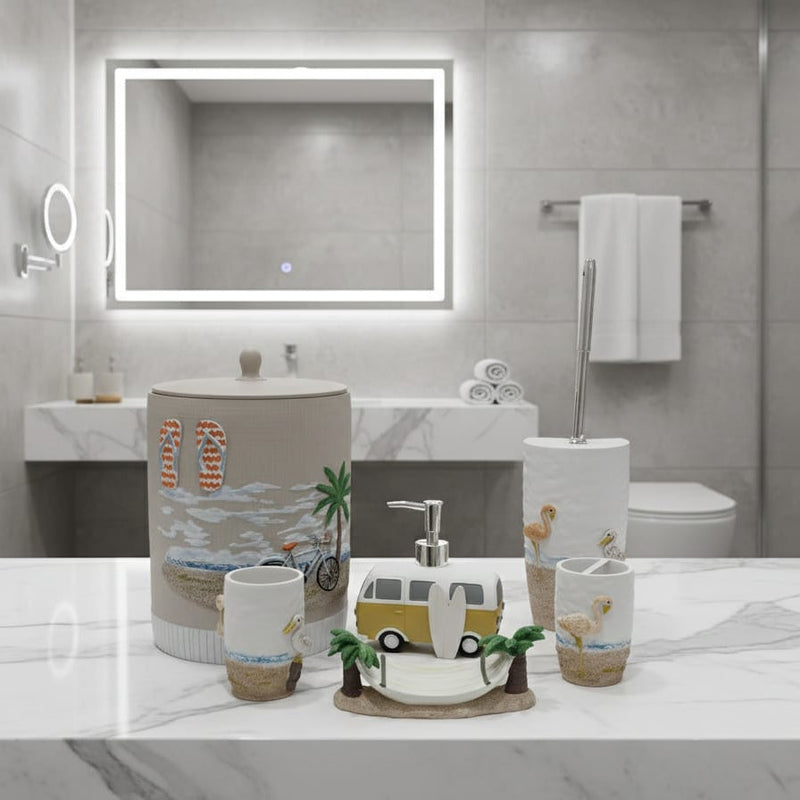 SEAGULL BATH SET (6 Pieces)