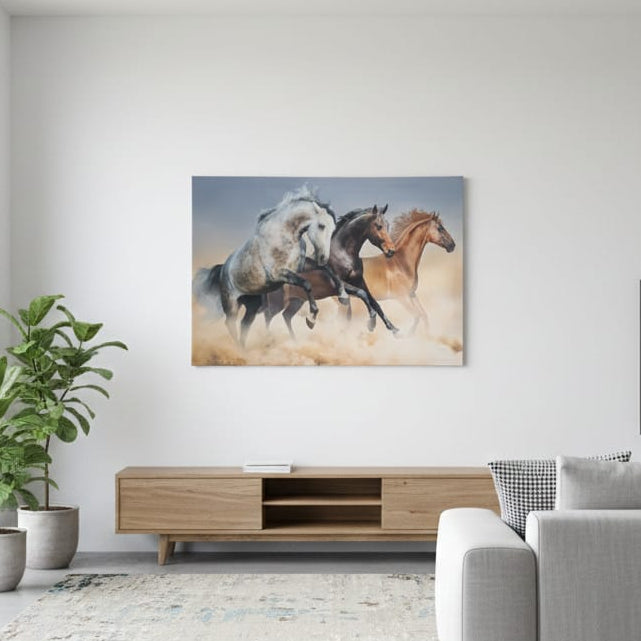 Wall Painting - 3 Horses