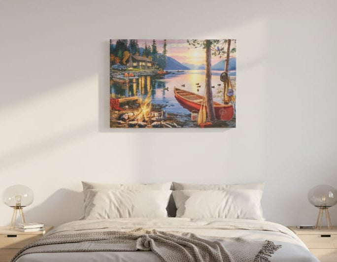 Wall Painting - Lake House