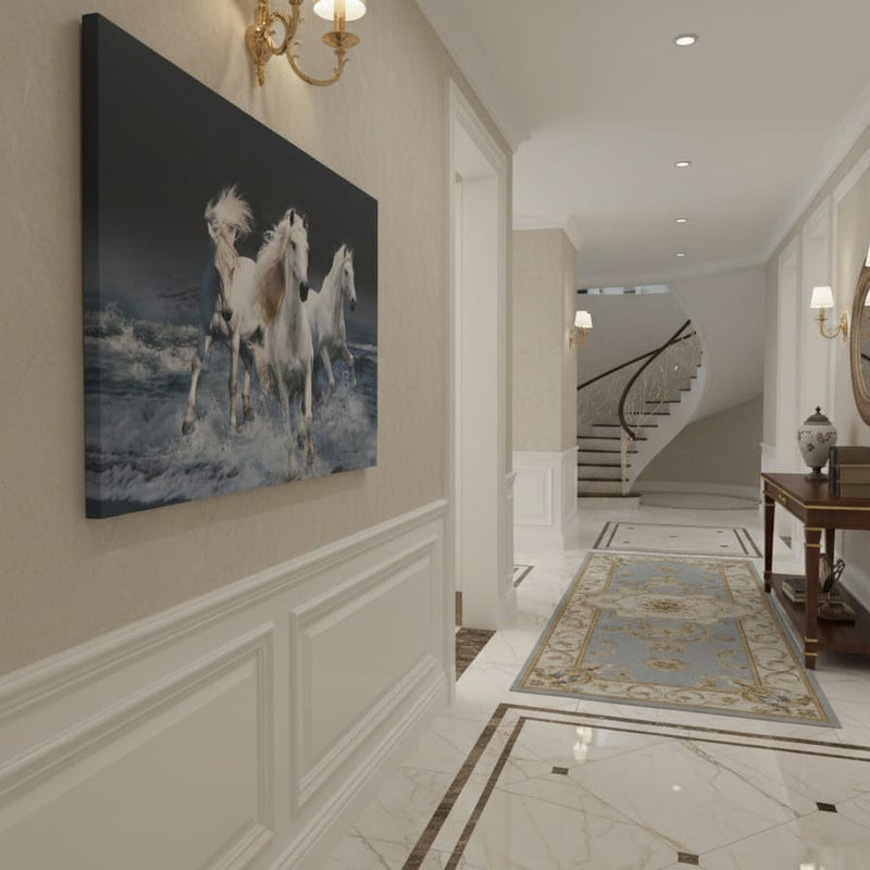 Wall Painting - white horse