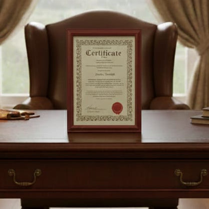 Brown Picture Frame