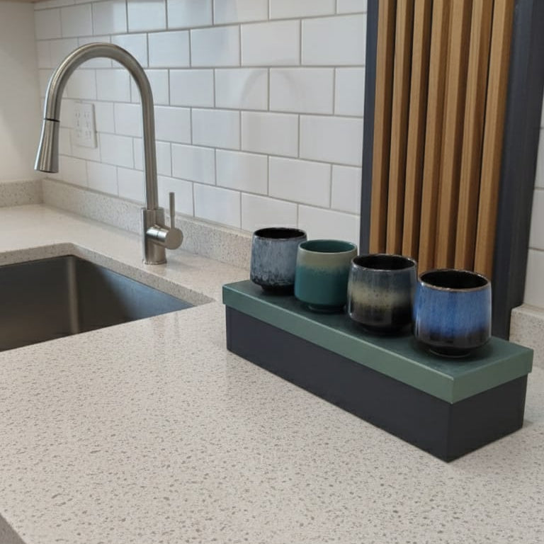 Ceramic Tea Cups (Set of 4)