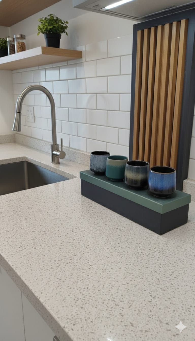 Ceramic Tea Cups (Set of 4)