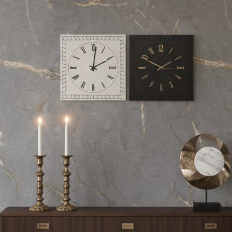 Wood Clock 40 x 40 cm