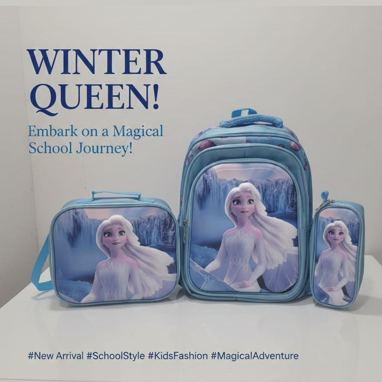 School Bag Set (3 Pcs)