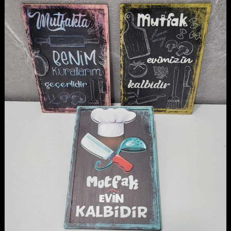 Vintage 3d Wood Picture