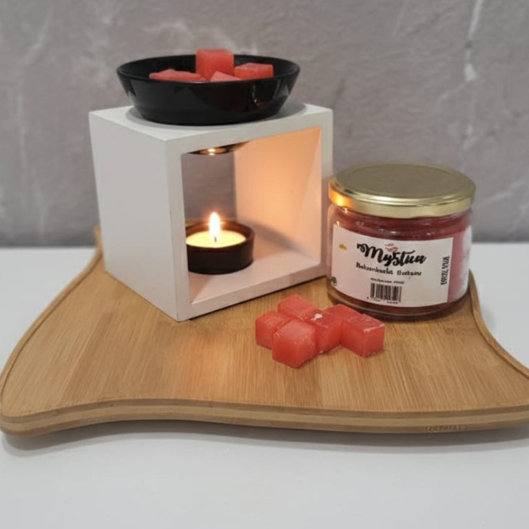 Aroma Incense Burner Cubes - Rose