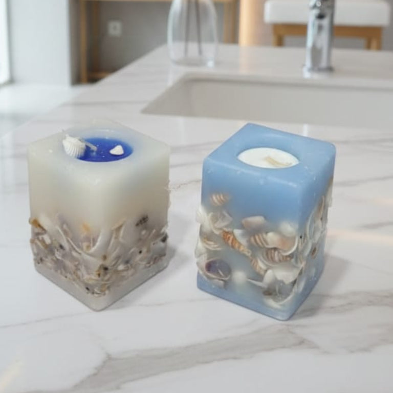 Sea shell Candle