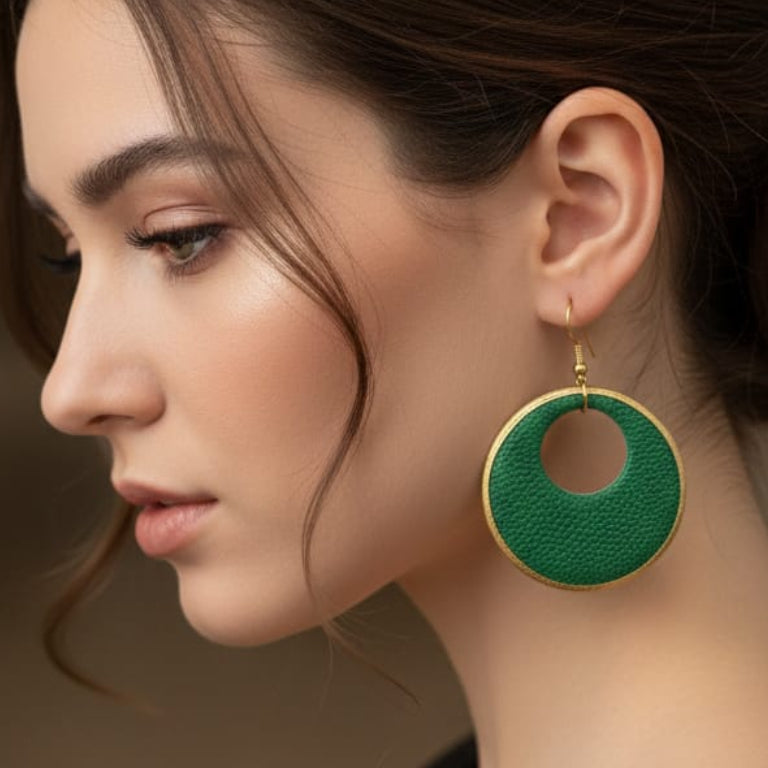 24 Carat Gold Plated Earrings