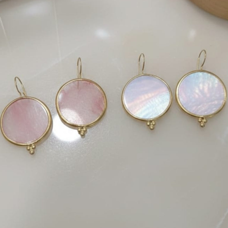 24 Carat Gold Plated Earrings