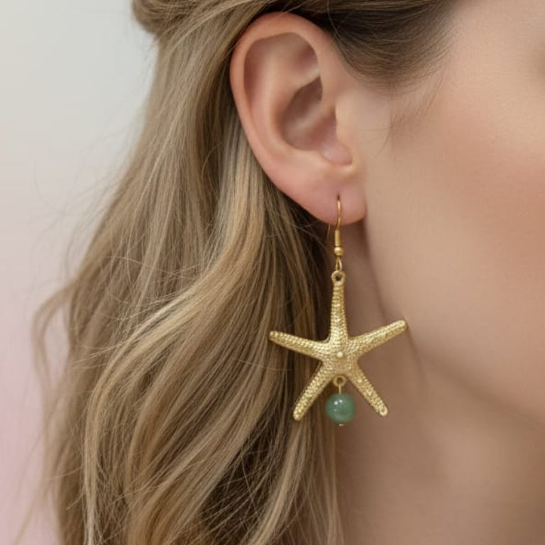 24 Carat Gold Plated Earrings