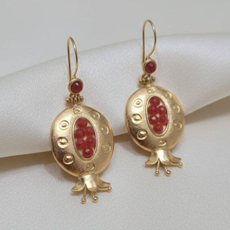 24 Carat Gold Plated Earrings