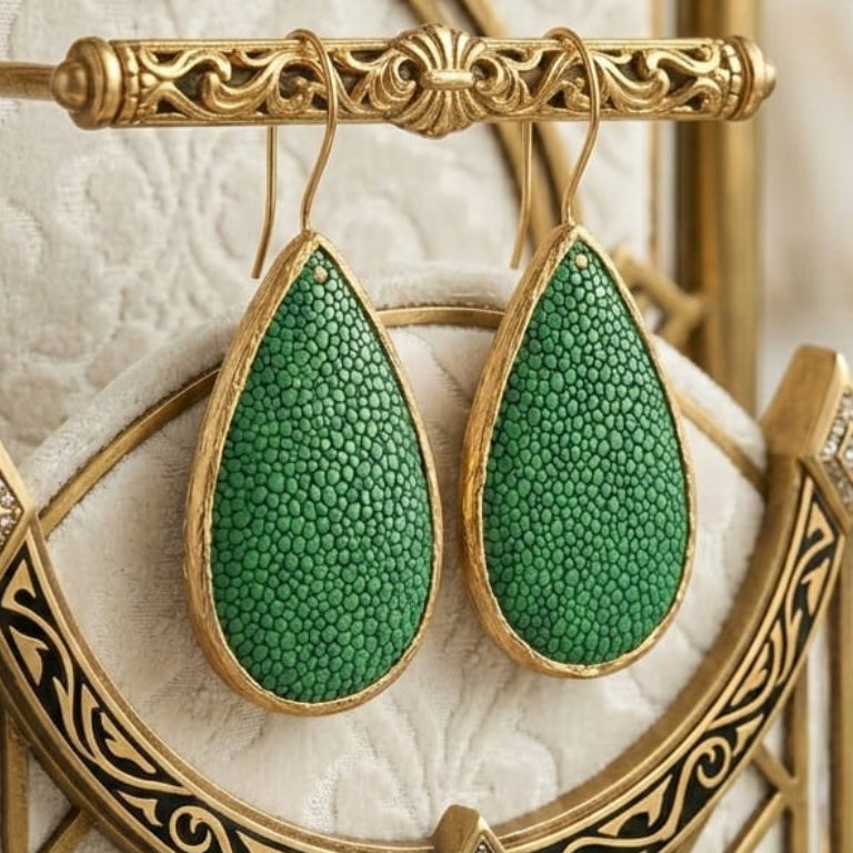 24 Carat Gold Plated Earrings