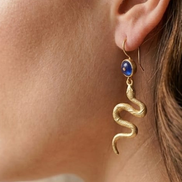 24 Carat Gold Plated Earrings