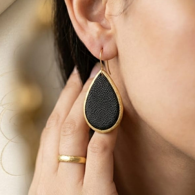 24 Carat Gold Plated Earrings