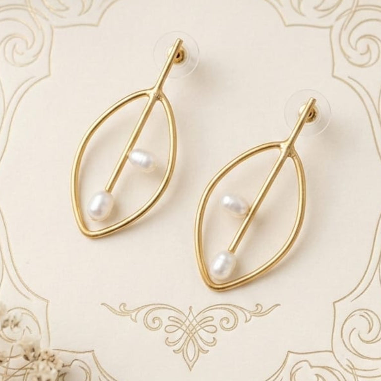 24 Carat Gold Plated Earrings