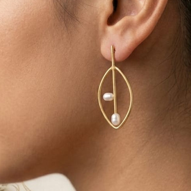 24 Carat Gold Plated Earrings